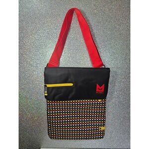 MONDO Guerra HP Project Runway Collab Chevron Laptop Messenger Crossbody Bag